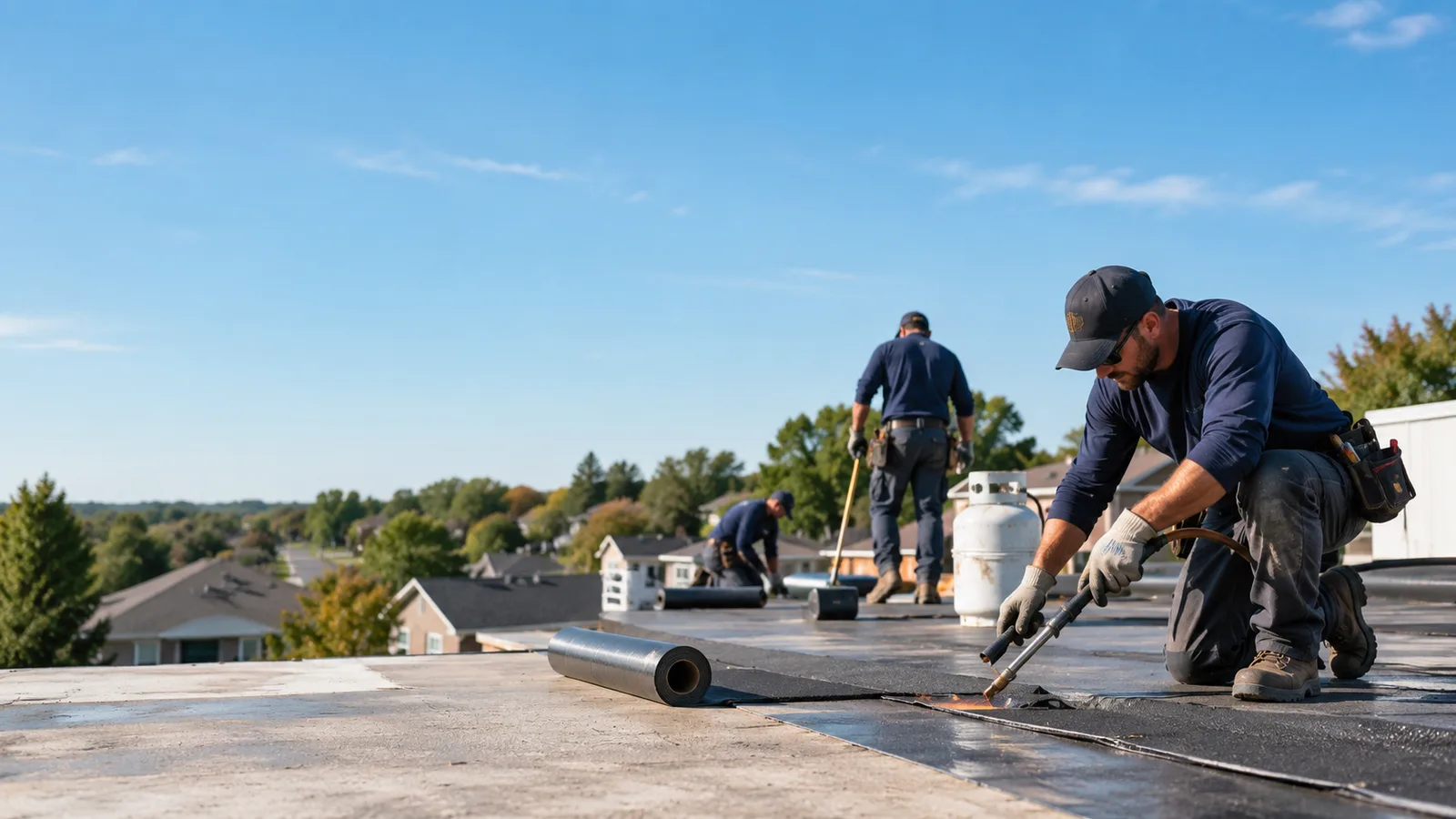 Flat Roof Leak Repair providers in West Fork, AR